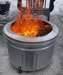 Jan 31, 2017 · lava rock: Build Your Own Smokeless Fire Pit From A Metal Trash Can Smokeless Fire Pit