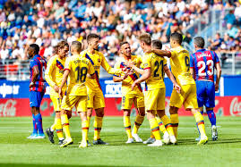 Into the final minute we go. La Liga Griezmann Messi Fire Barcelona Past Struggling Eibar India Ahead News