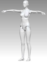 Bjd Girl Ball Jointed Doll 3d Print Model 3d Print Model In 2020 Print Models Ball Jointed Dolls 3d Printing