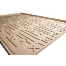 xtreme mats 34 in. x 22 in. beige