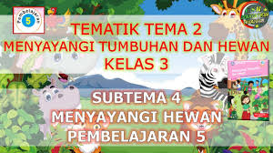 Perburuan secara liar yang dilakukan secara terus menerus dapat mengakibatkan terjadinya …. Belajar Tematik Kelas 3 Tema 2 Menyayangi Tumbuhan Dan Hewan Disertai Latihan Soal Online Maglearning Id