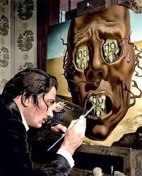 Salvador Dali Savasin Yuzu Tarih 1940 Dali Cok Zeki Olaganustu Yetenekli Ve Hirsli Bir Genc Adamdi Dali Paintings Salvador Dali Salvador Dali Paintings