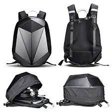 63 24 Motorcycle Riding Backpack Shoulder Knight Motorcycle Bag Male Mobility Hard Shell Helmet Bag Computer Bag Carbon Fiber Pattern Motorcycle Bag Backpacks Motorcycle Backpacks