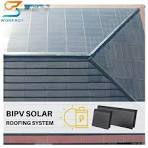 30 Years Best Price Black Solar Shingle Roof Tiles Photovoltaic Solar Energy for Your Home