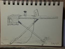 Ironing Board Drawing Google Search Art Drawings White Art