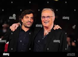 Stefano Veneruso and Franco Califano. 3 November, Rome, Italy. 6th Annual  International Rome Film Festival