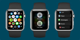 How To Switch Between List View And Honeycomb App Grid On Apple Watch With Watchos 4 9to5mac Apple Watch Apple Watch Apps Apple