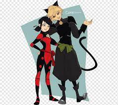 Anime drawings in a animal suit. Drawing Anime Fan Art Anime Cartoon Fictional Character Miraculous Tales Of Ladybug Cat Noir Png Pngwing