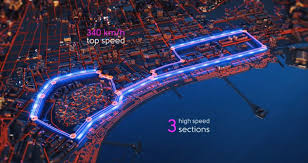 De race van de formule 1 grand prix van azerbeidzjan 2021 gaat van. F1 Azerbaijan Street Circuit Could Be The Fastest In The World