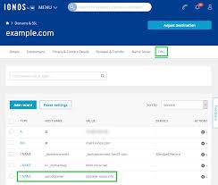 Checking The Autodiscover Settings Of Your Domain Ionos Help