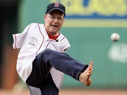 — a teenager from manchester wowed the crowd at fenway park on monday night with his rendition of the national anthem. Man Throws Out Fenway First Pitch With His Feet Boston Red Sox Cbs Boston