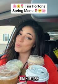 If you don’t have a Tim Hortons near you… pls do yourself a favor and go  find one 🥲 SO GOOD. #timhortons #tims @Tim Hortons US #coffee #springmenu  #review