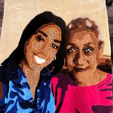 Sharing tufting art creations