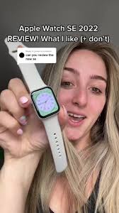 Replying to @jjmuzz apple watch se review! #applewatchse #applewatchse...