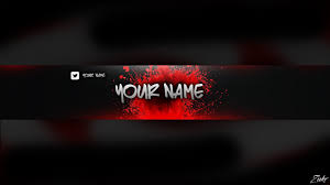 Resize your image to 2560x1440 pixels, the best size for an hd youtube thumbnail, using this free template. Red Youtube Banner Template No Text 2560x1440 Novocom Top