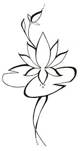 Lotus Lilypad Original Tattoo Design Original Tattoos Line Art Tattoos Lily Pads