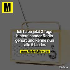 Was lief wann welcher song lief wann? Ich Habe Jetzt 2 Tage Made My Day