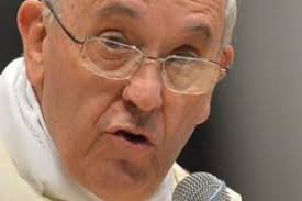 Pope Francis gets old school