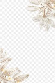 Vintage White Lily Flower Frame Design Element Free Image By Rawpixel Com Manotang In 2020 White Lily Flower Flower Frame Lily Flower