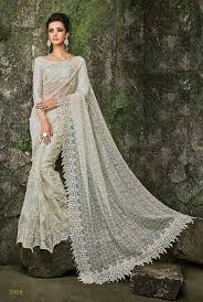 Pure White Silk Saree Saree Designs Party Wear Sarees Designer Blouses Online