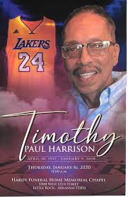 Our condolences go out to Mrs. Jessie Mae Harrison for the loss of her  husband Mr. Robert Harrison ( Marty's Uncle). The Harrison's live