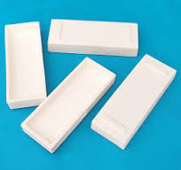 C795 C799 High Purity Refractory Corundum Al2O3 Alumina Ceramic Crucible  Sagger Tray Boats