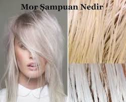 Mor Sampuan Hakkindaki Her Sey Mor Sampuan Nedir Mor Sampuan Kadinlarin Acik Renklerde Tercih Ettikleri Sac Hair Dye Tips Blonde Hair Color Bleach Blonde Hair