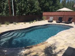 Leisure Pool Riviera 30 In Graphite Gray Finally Finished Leisure Pools Backyard Pool Pool Houses