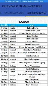 Hari libur dan cuti bersama 2021: Kalendar Cuti Malaysia Unik 2018 For Android Apk Download