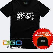 Dari play store saja, game moba satu ini sudah didownload lebih dari 100.000.000 pengguna android di seluruh dunia. Kaos Baju Unik Pria Wanita Tulisan Mobile Legends Shopee Indonesia