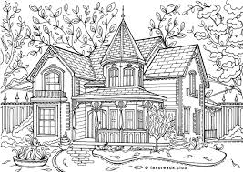 Spend more time with your family and enjoy it! Dream House Mansion Coloring Pages Novocom Top