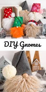 Diy Gnomes Learn How To Make Easy Sock Gnomes Manualidades Navidenas Manualidades Coronas Navidenas