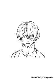 Show your kids a fun way to learn the abcs with alphabet printables they can color. Todoroki Drawing How To Draw Todoroki Step By Step