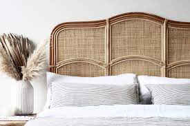 Place it in a bedroom, sun room, covered patio or living room with a cozy throw and plump pillow. Ascari King Bedhead Natural Naturally Cane Rattan And Wicker Furniture Cane Furniture Bedroom Furniture Furniture