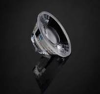 Material de PMMA Plano-cóncava estructura oem led lente óptica