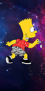 It aired originally on the fox network in the united states on october 11, 1990. Supreme Bart Simpsons Vynton 19 Art Camo Bape Skate Tumblr Hd Mobile Wallpaper Peakpx