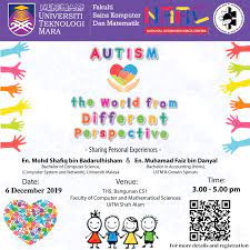 Persatuan kebangsaan autisme malaysia, the the national autism society malaysia (nasom) teleautism. Hari Kesedaran Autisme 6 Disember 2019 National Autism Resource Centre Narc