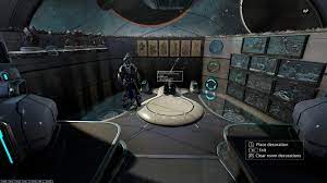 They can also sell, transmute, and fuse mods in this segment. Finally Found A Place To Put All The New Decorations Although I Wish We Could Have A Second Set So I Can Mirror It On The Other Side Warframe