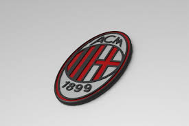 Ac milan logo png ac milan is an italian football club, which was established in 1899. Ac Milan Logo 3d Cad Model Library Grabcad
