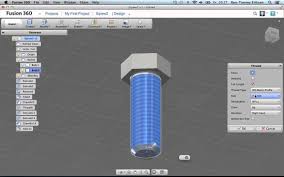 Autodesk Fusion 360 Tutorial Screw With Threads Cnc Software Fusion Autodesk