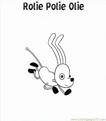1 2 3 4 5. Rolie Polie Olie Coloring Pages Coloring Home