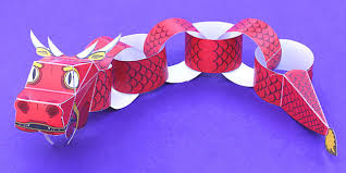 Use this template to make your own dragon puppet to celebrate chinese new year! Paper Chinese Dragon Craft Activity Teacher Made