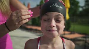 Hammer Head® Swim Cap w/Abbie Fish Logo