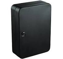 Steel Secure Key Cabinet with Key Lock, 48-Key, 7.1 x 3.1 x ...