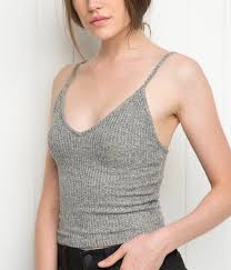 You will be redirected to the brandy melville usa site for a better shopping experience. Brandy Melville Joanne Grey Knit Ribbed Crop Tank Top Women S Fashion Tops Sleeveless On Carousell