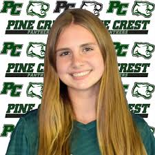 Carys Edwards' Pine Crest High School Career Home