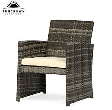 Suncrown Outdoor Furniture Grey Wicker Conversation Set With Glass Top Table 4piece Set A Patio Chair Covers Vintage Patio Furniture Patio Furniture Dining Set