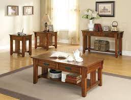 Kaplan coffee table and end table set. 702008 Coffee Table 3pc Set In Brown Oak By Coaster W Options
