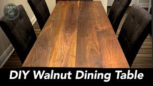 But a table broad enough for the holiday feast might be too big for every day. Diy Walnut Dining Table Step By Step Pahjo Designs