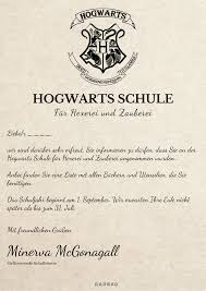 Er zog den brief aus dem umschlag und las… (aus harry potter und der stein der weisen). Hogwarts Brief Artofit